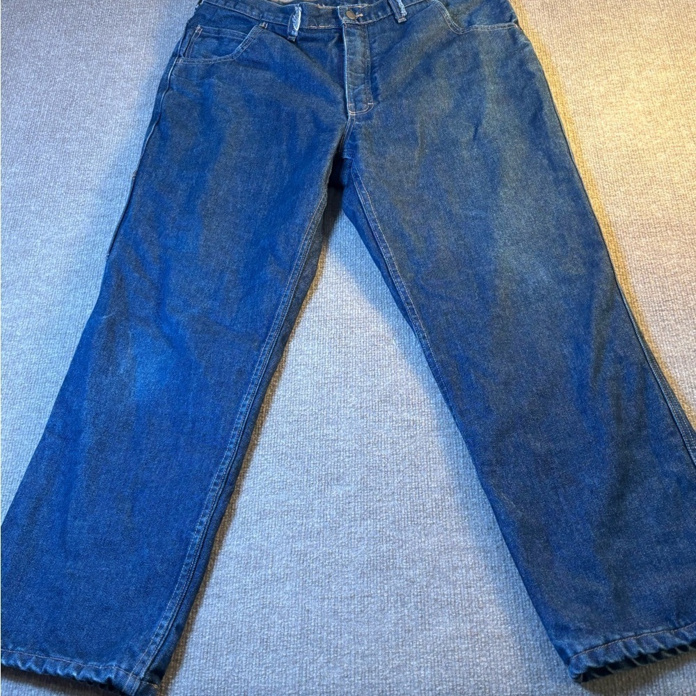 NSA Indura FR Flame Resistant Jeans Men’s HRC 2 Blue Denim Workwear 0183